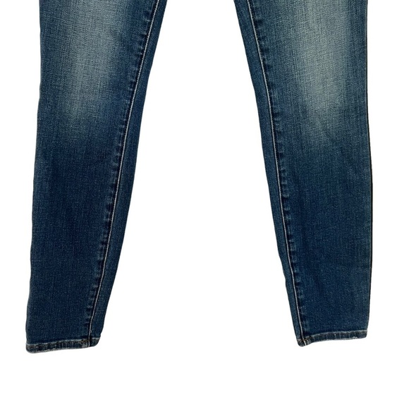 Frame Le High Skinny Jean Tuxedo Piping Serrano Wash Size 24 - Picture 10 of 16